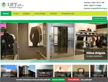 Tablet Screenshot of lift-dvig.si